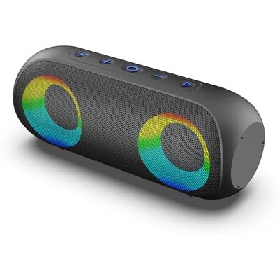 RYGHT TOOGO L R480361 Wireless Outdoor Speaker with RGB LED, 11 Hours Runtime, Black RYGHT TOOGO L R480361 Wireless Outdoor Speaker with RGB LED, 11 Hours Runtime, Black