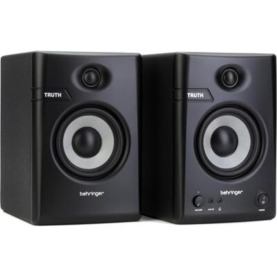 Behringer TRUTH 4.5 BT Audiophile 4.5" Studio Monitors with Bluetooth® Connectivity and Advanced Waveguide Technology Behringer TRUTH 4.5 BT Audiophile 4.5" Studio Monitors with Bluetooth® Connectivity and Advanced Waveguide Technology
