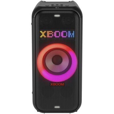 LG XBOOM DXL7T Bluetooth Speaker 250W, Portable Party Sound, Multi Colour Ring Lighting, Splashproof (IPX4), Up to 12 Hours of Playtime LG XBOOM DXL7T Bluetooth Speaker 250W, Portable Party Sound, Multi Colour Ring Lighting, Splashproof (IPX4), Up to 12 Hours of Playtime