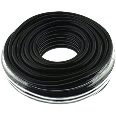 SeKi 2x4.0mm² Black Round Speaker Cable 25m CCA Installation Cable PA Audio Cable Speaker Cable SeKi 2x4.0mm² Black Round Speaker Cable 25m CCA Installation Cable PA Audio Cable Speaker Cable