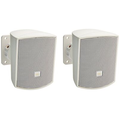 JBL Professional Control 52-WH Surface-Mount Satellite Speaker for Subwoofer-Satellite Loudspeaker System, White, Sold as Pair JBL Professional Control 52-WH Surface-Mount Satellite Speaker for Subwoofer-Satellite Loudspeaker System, White, Sold as Pair