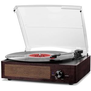 Mersoco Vinyl Record Player Turntable with Built-in Bluetooth Receiver & 2 Stereo Speakers, 3 Speed 3 Size Portable Retro Record Player for Entertainment and Home Decoration Mersoco Vinyl Record Player Turntable with Built-in Bluetooth Receiver & 2 Stereo Speakers, 3 Speed 3 Size Portable Retro Record Player for Entertainment and Home Decoration