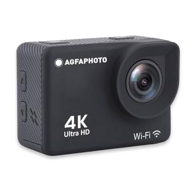 AgfaPhoto Action Camera AC9000 Real 4K 30FPS, EIS Stabilisation, 170° Wide Angle, 30m Waterproof Housing WiFi 18 Accessories Included AgfaPhoto Action Camera AC9000 Real 4K 30FPS, EIS Stabilisation, 170° Wide Angle, 30m Waterproof Housing WiFi 18 Accessories Included