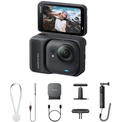 Insta360 GO Ultra Creator Bundle (Midnight Black) + 2 Year FlexiCare Insta360 GO Ultra Creator Bundle (Midnight Black) + 2 Year FlexiCare