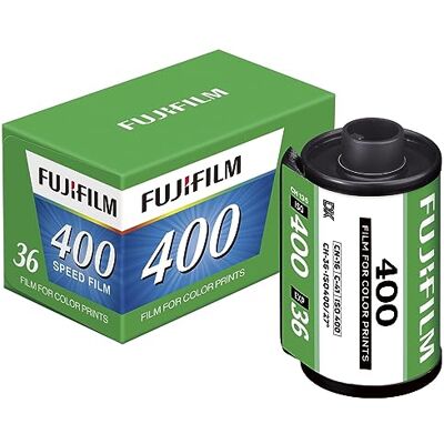 Fujicolor C400 an ISO400 speed film with 36 exposures roll ISO400 CLN film Fujicolor C400 an ISO400 speed film with 36 exposures roll ISO400 CLN film