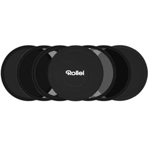 Rollei F:X Pro Mark II Magnetic ND Round Filter Set 67 mm Grey Filter Set with CPL, ND8, ND64, ND1000 and Magnetic Base Ring Ideal for Long Exposure Rollei F:X Pro Mark II Magnetic ND Round Filter Set 67 mm Grey Filter Set with CPL, ND8, ND64, ND1000 and Magnetic Base Ring Ideal for Long Exposure
