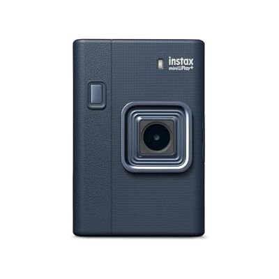 INSTAX mini LiPlay+ Hybrid digital instant film camera and photo printer, with rear 6 x 4 cm LCD screen, sound recording capabilities, Dual cameras main and wide-angle selfie, Midnight INSTAX mini LiPlay+ Hybrid digital instant film camera and photo printer, with rear 6 x 4 cm LCD screen, sound recording capabilities, Dual cameras main and wide-angle selfie, Midnight