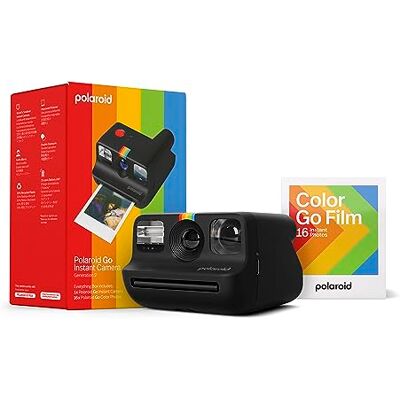 Polaroid Everything Box Go Generation 2 Black Mini Instant Film Camera Polaroid Everything Box Go Generation 2 Black Mini Instant Film Camera