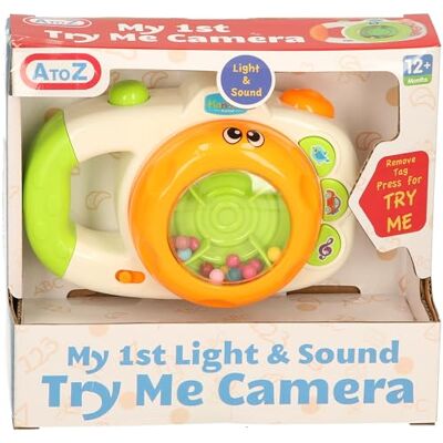 Atoz My First Light & Sound Camera Toy, Interactive Educational Toy for 12+ Months Atoz My First Light & Sound Camera Toy, Interactive Educational Toy for 12+ Months