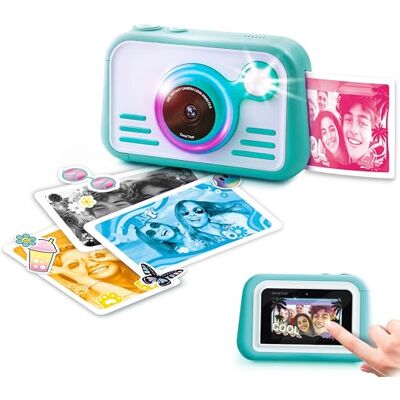 Canal Toys Photo Creator Instant Print Camera 2.0 – Real Photo Paper, 3″ Touchscreen & Built-In Flash with Ring Light – Print Instantly with No Ink Needed – Includes 100 Photos, SD Card & More, Ages 6+ Canal Toys Photo Creator Instant Print Camera 2.0 – Real Photo Paper, 3″ Touchscreen & Built-In Flash with Ring Light – Print Instantly with No Ink Needed – Includes 100 Photos, SD Card & More, Ages 6+