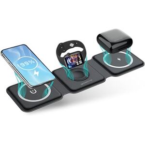 Groov-e - Triton - 3-In-1 Foldable - Charging Station Groov-e - Triton - 3-In-1 Foldable - Charging Station