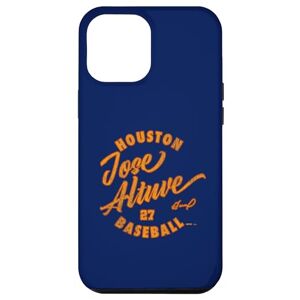 Ryno Sports iPhone 15 Plus Jose Altuve Houston Baseball Vintage Cursive MLBPA Case
