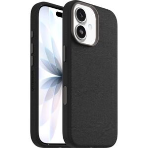 OtterBox Symmetry Series Cactus Leather MagSafe Case for iPhone 17, Shockproof, Drop proof, Protective Thin Case, 3x Tested to Military Standard, Black OtterBox Symmetry Series Cactus Leather MagSafe Case for iPhone 17, Shockproof, Drop proof, Protective Thin Case, 3x Tested to Military Standard, Black