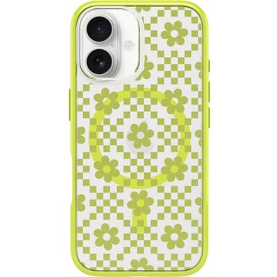 OtterBox Symmetry Clear MagSafe Case for iPhone 16, Daisy Dance Shockproof, Drop-Proof, Protective Thin Case, 3x Tested to Military Standard OtterBox Symmetry Clear MagSafe Case for iPhone 16, Daisy Dance Shockproof, Drop-Proof, Protective Thin Case, 3x Tested to Military Standard