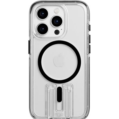 tech21 Evo Crystal Kick case for iPhone 15 Pro Compatible with MagSafe Impact Protection Case Clear/Black tech21 Evo Crystal Kick case for iPhone 15 Pro Compatible with MagSafe Impact Protection Case Clear/Black