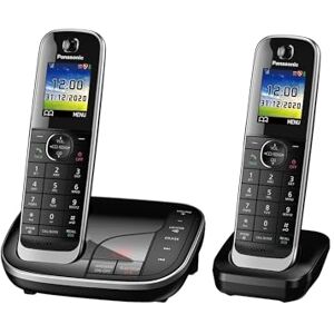 Panasonic KX-TGJ422EB Digital Cordless Telephone with Nuisance Call Blocker and Answering Machine - Telephone Panasonic KX-TGJ422EB Digital Cordless Telephone with Nuisance Call Blocker and Answering Machine - Telephone