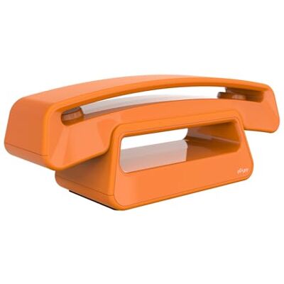 Alcatel ePure Iconic DECT Cordless Phone Classic Design Large Highly Legible Graphic Display Handsfree Call Barring Orange Alcatel ePure Iconic DECT Cordless Phone Classic Design Large Highly Legible Graphic Display Handsfree Call Barring Orange