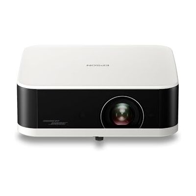Epson Lifestudio Pop EF-61W Full HD 1080p Portable Smart TV Projector Sound by BOSE 700 Lumens 3LCD x RGB-LED Google TV Easy Setup 150'' Display 5-year warranty White Epson Lifestudio Pop EF-61W Full HD 1080p Portable Smart TV Projector Sound by BOSE 700 Lumens 3LCD x RGB-LED Google TV Easy Setup 150'' Display 5-year warranty White