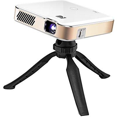 Kodak Luma 450 Portable Full HD Smart Projector, Wi-Fi, Bluetooth, HDMI and USB Compatible Mini Home Theater System Up to 150, 1080p Native Resolution (4K), 200 Lumens, Tripod Included Kodak Luma 450 Portable Full HD Smart Projector, Wi-Fi, Bluetooth, HDMI and USB Compatible Mini Home Theater System Up to 150, 1080p Native Resolution (4K), 200 Lumens, Tripod Included