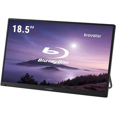 krovatar Portable Blu-Ray DVD Player with Screen, 18.5in FHD IPS krovatar Portable Blu-Ray DVD Player with Screen, 18.5in FHD IPS