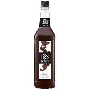 1883 MAISON ROUTIN 1883 Maison Routin Premium Sugar Free Chocolate Syrup – Rich Coffee Syrup for Mochas, Milkshakes & Cocktails, Vegan-Friendly, No Artificial Colours, 1L PET Bottle 1883 MAISON ROUTIN 1883 Maison Routin Premium Sugar Free Chocolate Syrup – Rich Coffee Syrup for Mochas, Milkshakes & Cocktails, Vegan-Friendly, No Artificial Colours, 1L PET Bottle