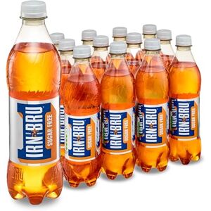 IRN-BRU Sugar-Free Diet, 12 Pack Zero Sugar & Low Calorie Fizzy Drinks Multipack Bottles 12 x 500ml Bottles IRN-BRU Sugar-Free Diet, 12 Pack Zero Sugar & Low Calorie Fizzy Drinks Multipack Bottles 12 x 500ml Bottles