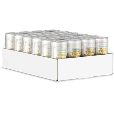 by Amazon Light Indian Tonic Water Cans, 24 x 250ml by Amazon Light Indian Tonic Water Cans, 24 x 250ml