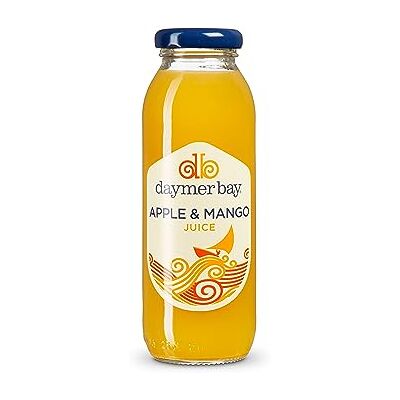 Daymer Bay Drinks Daymer Bay Apple & Mango Juice, Refreshingly Fruity, Natural Ingredients, Not from Concentrate, Vegan, Gluten Free, 100% British Recyclable Packaging 24 x 250ml Glass Bottles Daymer Bay Drinks Daymer Bay Apple & Mango Juice, Refreshingly Fruity, Natural Ingredients, Not from Concentrate, Vegan, Gluten Free, 100% British Recyclable Packaging 24 x 250ml Glass Bottles