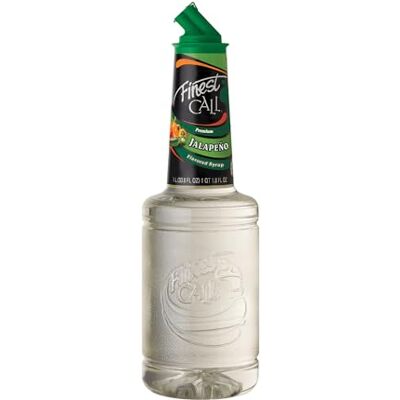 Finest Call Jalapeño Flavoured Syrup Non-Alcoholic Cocktail Ingredient 1 Litre Bottle Easy Pour Bar Essential Premium Ingredients Cocktails, Drinks, Mocktails, Spicy Finest Call Jalapeño Flavoured Syrup Non-Alcoholic Cocktail Ingredient 1 Litre Bottle Easy Pour Bar Essential Premium Ingredients Cocktails, Drinks, Mocktails, Spicy