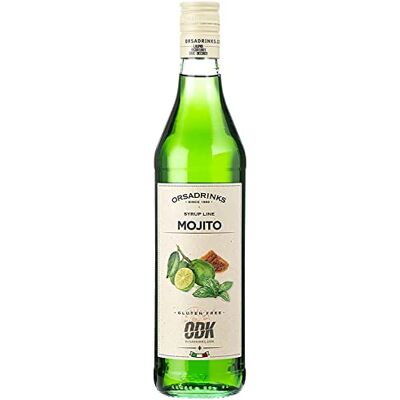 ODK Mojito Syrup Cocktails, Coffee, Iced Tea, Cooking, Baking and Desserts, 75cl ODK Mojito Syrup Cocktails, Coffee, Iced Tea, Cooking, Baking and Desserts, 75cl