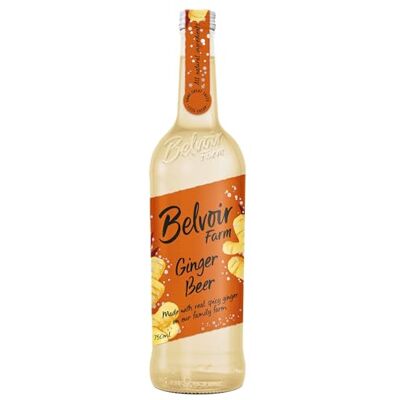 BELVOIR FRUIT FARMS Belvoir Farm Ginger Beer 750ml (Pack of 6) BELVOIR FRUIT FARMS Belvoir Farm Ginger Beer 750ml (Pack of 6)
