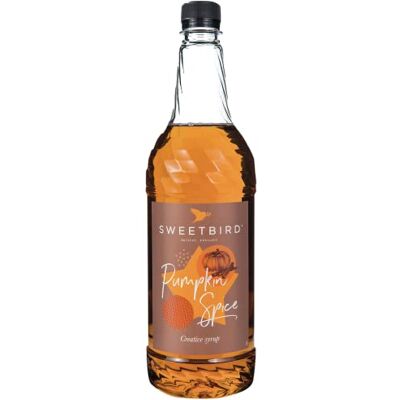 Sweetbird Pumpkin Spice Syrup (1 Litre) Vegan Friendly Sweetbird Pumpkin Spice Syrup (1 Litre) Vegan Friendly