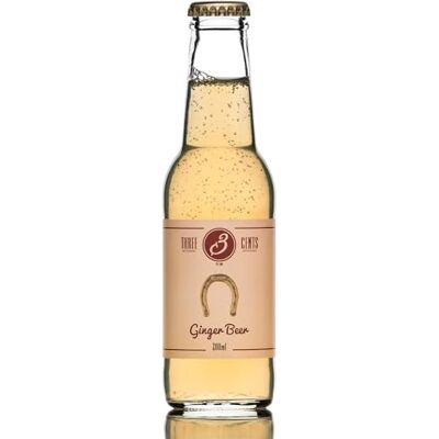 3 THREE CENTS ARTISANAL BEVERAGES EST. 2014 Three Cents Ginger Beer Premium Mixer – naturally sweetened, non-alcoholic soda with fermented ginger from India & carbonated natural spring water, 24 x 200ml Glass Bottles 3 THREE CENTS ARTISANAL BEVERAGES EST. 2014 Three Cents Ginger Beer Premium Mixer – naturally sweetened, non-alcoholic soda with fermented ginger from India & carbonated natural spring water, 24 x 200ml Glass Bottles