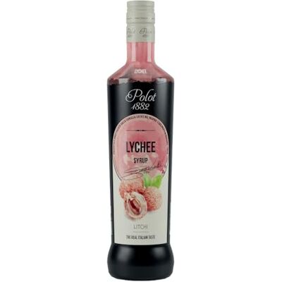 Polot 1882 Lychee Syrup 70cl – Italian Bar-Grade Non-Alcoholic Syrup, Exotic Floral Lychee Sweetness, Gluten-Free, Perfect for Martinis, Spritzes, Iced Teas, Lemonades, Cocktails & Mocktails Polot 1882 Lychee Syrup 70cl – Italian Bar-Grade Non-Alcoholic Syrup, Exotic Floral Lychee Sweetness, Gluten-Free, Perfect for Martinis, Spritzes, Iced Teas, Lemonades, Cocktails & Mocktails