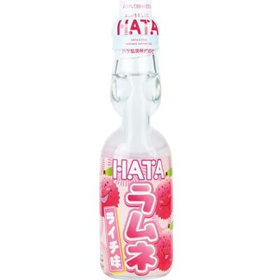 Hata Kosen Lychee Ramune Japanese Soda Soft Drink, Marble-Sealed Glass Bottle, Fruity Sparkling Lemonade Style, Chilled Asian Drink for Sushi, Bento, Parties, Hampers & Gifting 200ml (Pack of 9) Hata Kosen Lychee Ramune Japanese Soda Soft Drink, Marble-Sealed Glass Bottle, Fruity Sparkling Lemonade Style, Chilled Asian Drink for Sushi, Bento, Parties, Hampers & Gifting 200ml (Pack of 9)
