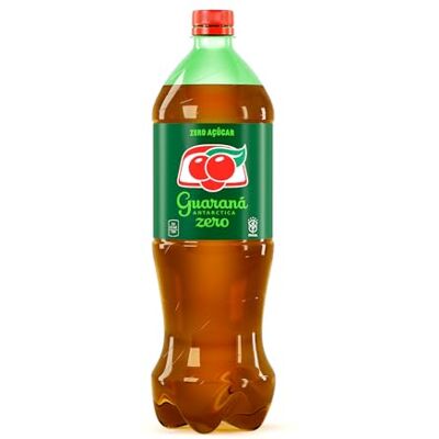Guaraná ANTARCTICA Zero, Sugar-Free, 1 l Bottles (Pack of 6) The Brazilian Original Guaraná Soft Drink Guaraná ANTARCTICA Zero, Sugar-Free, 1 l Bottles (Pack of 6) The Brazilian Original Guaraná Soft Drink