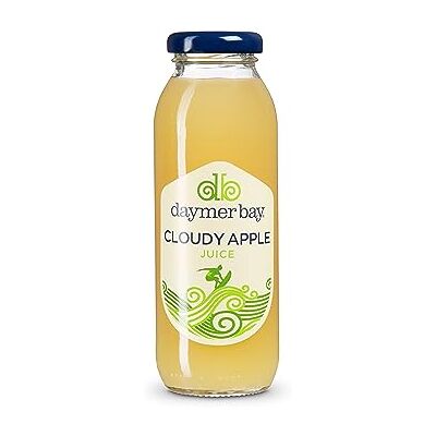Daymer Bay Drinks Daymer Bay Apple Juice, Refreshingly Fruity Cloudy Apple, Natural Ingredients, Not from Concentrate, Vegan, Gluten Free, 100% British Recyclable Packaging 12 x 250ml Glass Bottles Daymer Bay Drinks Daymer Bay Apple Juice, Refreshingly Fruity Cloudy Apple, Natural Ingredients, Not from Concentrate, Vegan, Gluten Free, 100% British Recyclable Packaging 12 x 250ml Glass Bottles