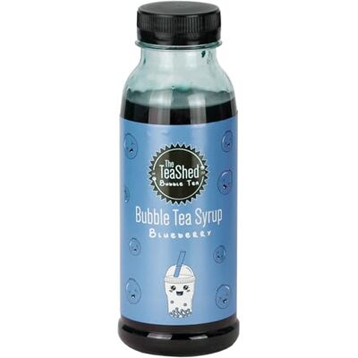 The *TeaShed The TeaSed Blueberry Bubble Tea Fruit Syrup 330ml 11 Servings Use with Popping Boba Juice Pearls by THE TeaShed The *TeaShed The TeaSed Blueberry Bubble Tea Fruit Syrup 330ml 11 Servings Use with Popping Boba Juice Pearls by THE TeaShed