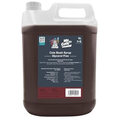 Mr Cool It Cola Slush Syrup 5L Mr Cool It Cola Slush Syrup 5L