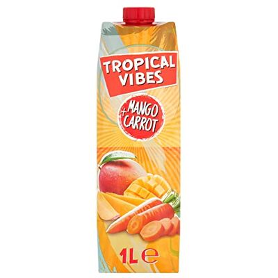 Tropical Vibes Mango Carrot 1 L Tropical Vibes Mango Carrot 1 L