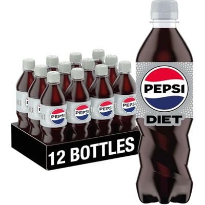 Pepsi Diet Cola 500ml Bottle 12 Pack Pepsi Diet Cola 500ml Bottle 12 Pack