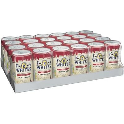 R Whites Raspberry Lemonade 330ml (Pack 24) R Whites Raspberry Lemonade 330ml (Pack 24)