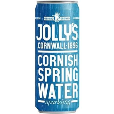 Jolly's Cornish Sparkling Spring Water, 330ml (Case 24) Jolly's Cornish Sparkling Spring Water, 330ml (Case 24)