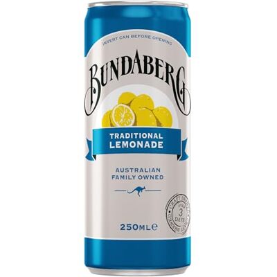 Bunaberg Bundaberg Lemonade Craft Brewed Soft Drink, 24 Pack, 250ml Cans Bunaberg Bundaberg Lemonade Craft Brewed Soft Drink, 24 Pack, 250ml Cans