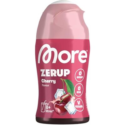 MORE NUTRITION MORE Zerup, Cherry, 65 ml for 8+ l Softdrink MORE NUTRITION MORE Zerup, Cherry, 65 ml for 8+ l Softdrink