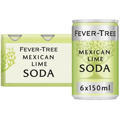 FEVER-TREE Mexican Lime Soda 24x150ml FEVER-TREE Mexican Lime Soda 24x150ml