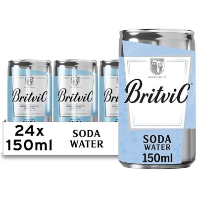 Britvic Soda Water 150ml Can (Pack of 24) Britvic Soda Water 150ml Can (Pack of 24)
