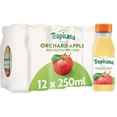 Tropicana Apple Juice, 12 x 250ml Tropicana Apple Juice, 12 x 250ml
