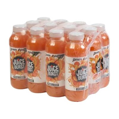 Juice Burst JUICEBURST Orange & Carrot 12x500ml Juice Burst JUICEBURST Orange & Carrot 12x500ml