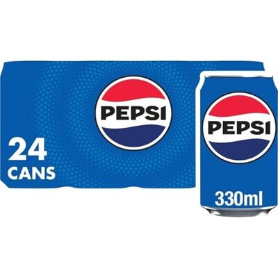 Pepsi Regular Cola , 24 x 330ml Pepsi Regular Cola , 24 x 330ml